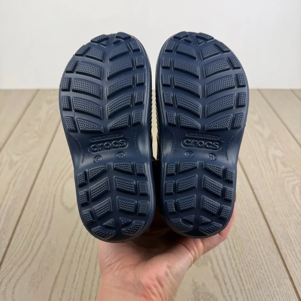 Crocs Kids’ Handle It Rain Boots c11 Navy Blue $45 Children's Shoes